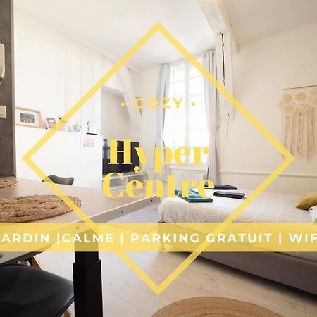 Appartement La Chouette de la Cathédrale - Calme - Jardin - Wifi à Troyes Extérieur photo